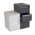 Go Vertical Filing Cabinet 3 Drawers - 4 Colours