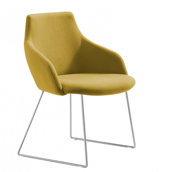 Gold Breakout Tub Chair - Leg or Sled frame Gold Breakout Tub Chair - Leg or Sled frame