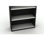 Small Open Bookcase 900H WHITE - And 5 Colours