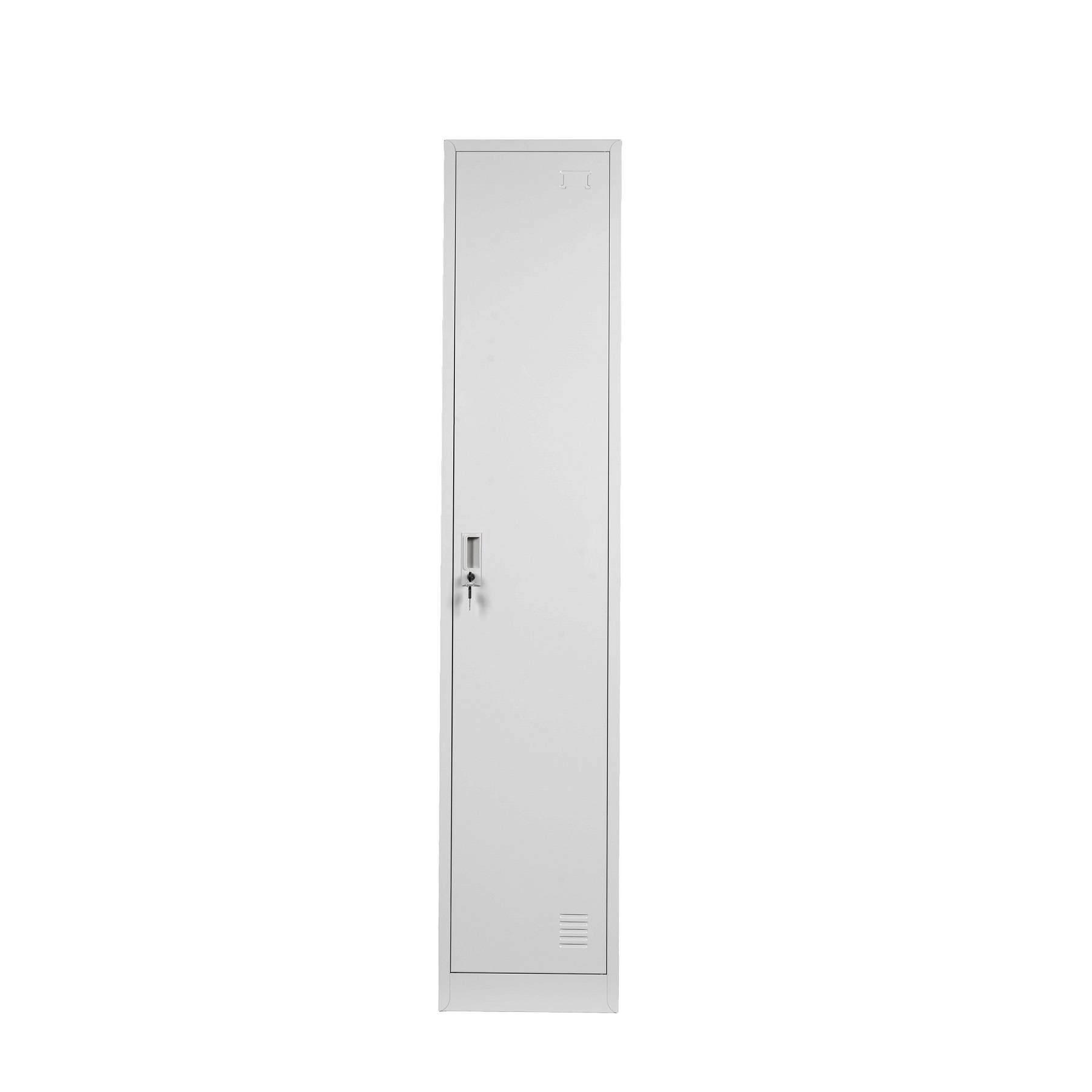Zip Single Door Metal Storage Locker - 2 Colours