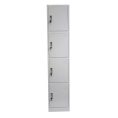 Zip 4 Door Metal Storage Locker 