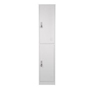 Zip 2 Door Metal Storage Locker - 2 Colours