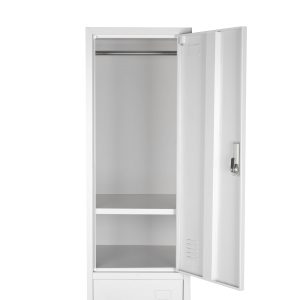 Zip 2 Door Metal Storage Locker - 2 Colours
