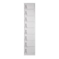 Zip 8 Door Metal Storage Locker 