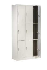Zip 9 Door Metal Storage Locker