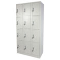Zip 12 Door Metal Storage Locker