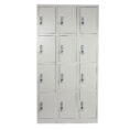 Zip 12 Door Metal Storage Locker