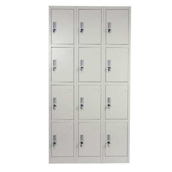 Zip 12 Door Metal Storage Locker Zip 12 Door Metal Storage Locker