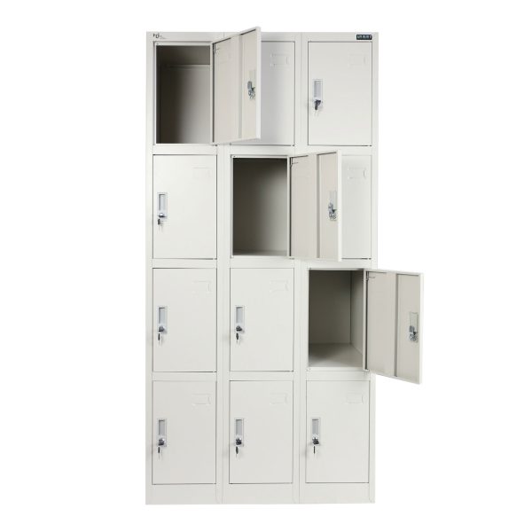 Zip 12 Door Metal Storage Locker Zip 12 Door Metal Storage Locker