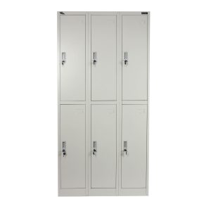Zip 6 Door Metal Storage Locker