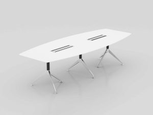Potenza Premium Boardroom Table 3000 x 1200 