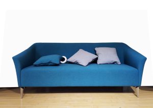 Venice Fabric Reception Lounge - 3 Seater