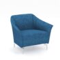 Venice Fabric Reception Lounge - 2 Seater
