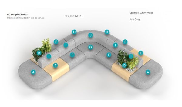 Grove Sofa I - Straight Back