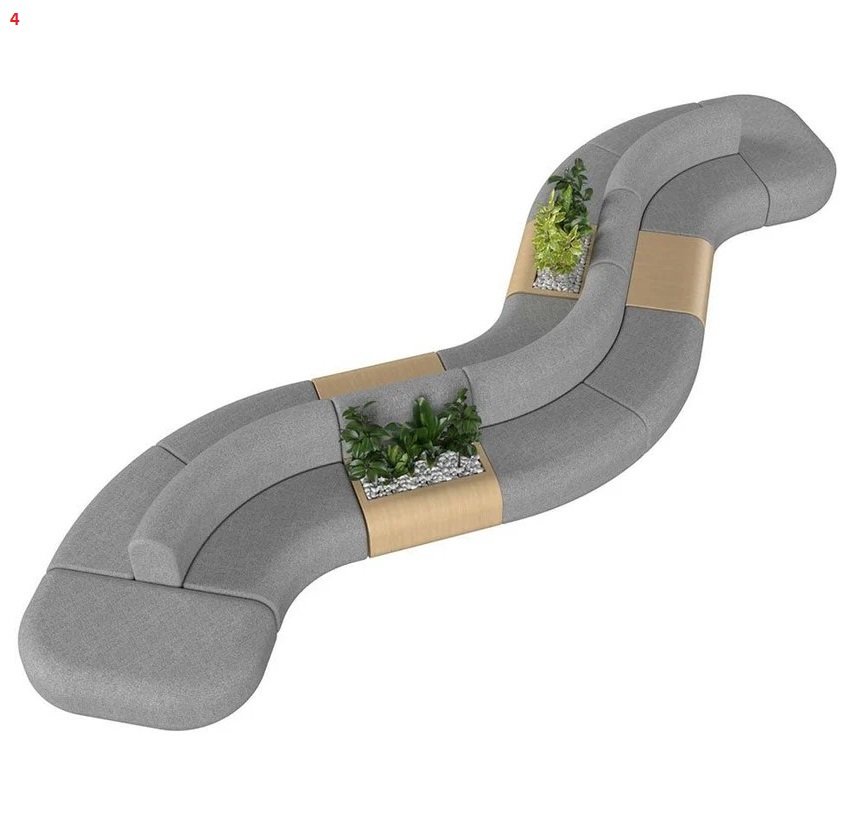 Grove Modular Sofa - Configuration 4