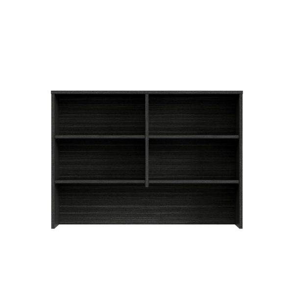 Desk Hutch 1500 - Blackened Linewood Desk Hutch 1500 - Blackened Linewood