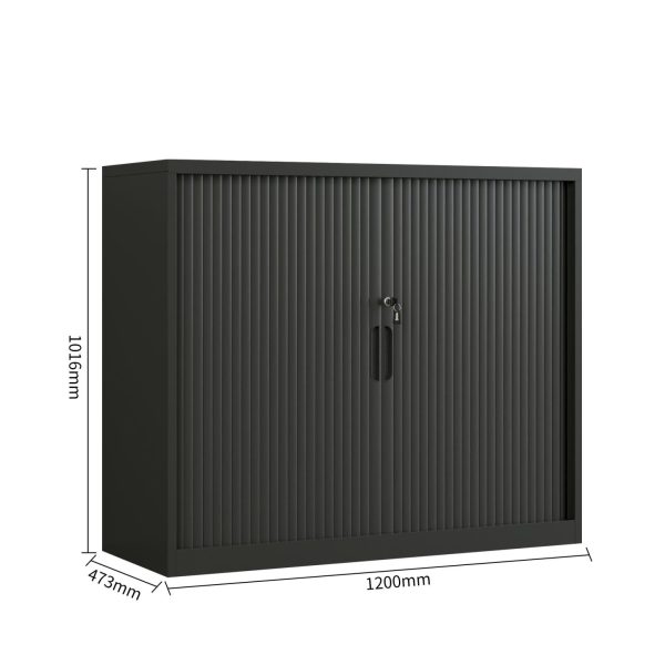 Max Tambour Door Cabinet 1200W - 3 Sizes