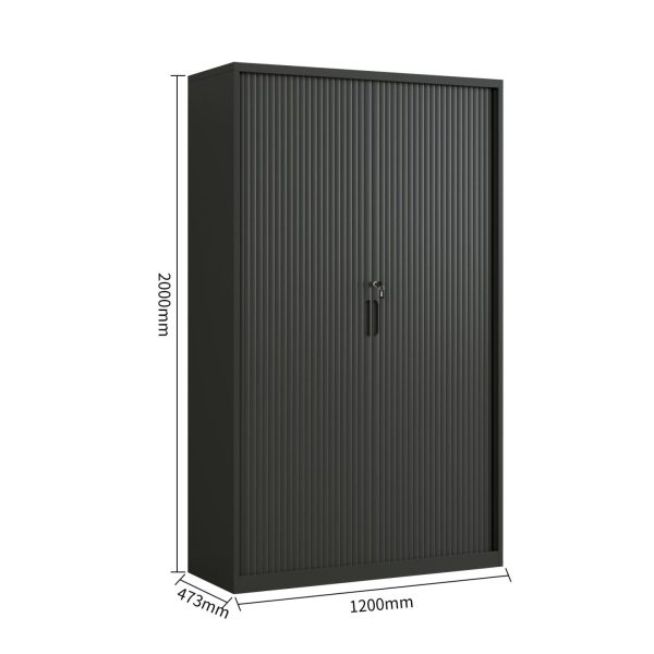 Max Tambour Door Cabinet 1200W - 3 Sizes