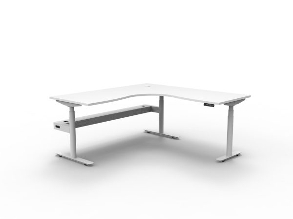 HALO+ Electric Height Adjustable Corner Workstation - 18x15 HALO+ Electric Height Adjustable Corner Workstation - 18x15