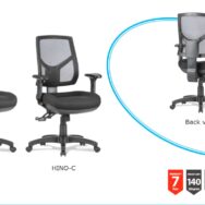 Hino Ergonomic Task Chair With Arms