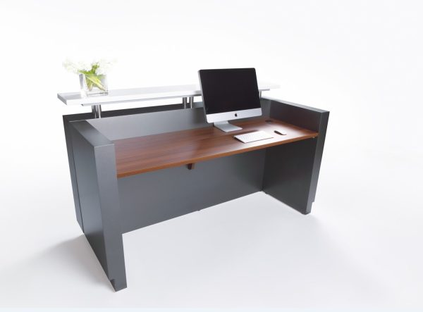 HUGO Reception Counter - Graphite Grey 1800 HUGO Reception Counter - Graphite Grey 1800