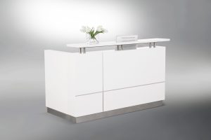 HUGO White 2 Pack Reception Counter 1800 HUGO White 2 Pack Reception Counter 1800