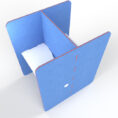 Hush Pod Acoustic Office Booth 1500H - 14 Colours
