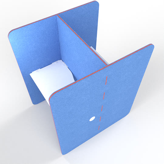 Hush Pod Acoustic Office Booth 1500H - 14 Colours Hush Pod Acoustic Office Booth 1500H - 14 Colours