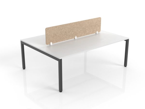 Quick Ship Hush Desk Mounted Dividing Screen 18mm Quick Ship Hush Desk Mounted Dividing Screen 18mm