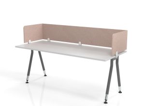Hush Double Flex Desk Dividing Panel - Many Sizes