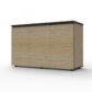 Infinity Swing Door or Hinge Door Credenza 1200 - WHITE or OAK