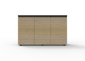 Infinity Swing Door or Hinge Door Credenza 1200 - WHITE or OAK