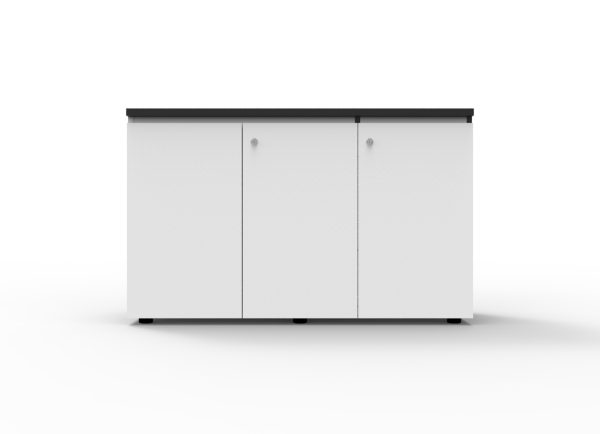 Infinity Swing Door or Hinge Door Credenza 900 - WHITE or OAK Infinity Swing Door or Hinge Door Credenza 900 - WHITE or OAK