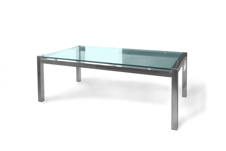 DD Rectangular Glass Coffee Table 1200