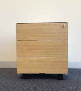 Hybrid Mini Mobile Pedestal 3 Drawers