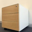 Hybrid Mini Mobile Pedestal 3 Drawers