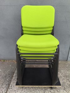 Paddy Visitor Chair Lime - Clearance 
