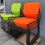 Paddy Visitor Chair Lime - Clearance