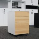 Hybrid Mini Mobile Pedestal 3 Drawers
