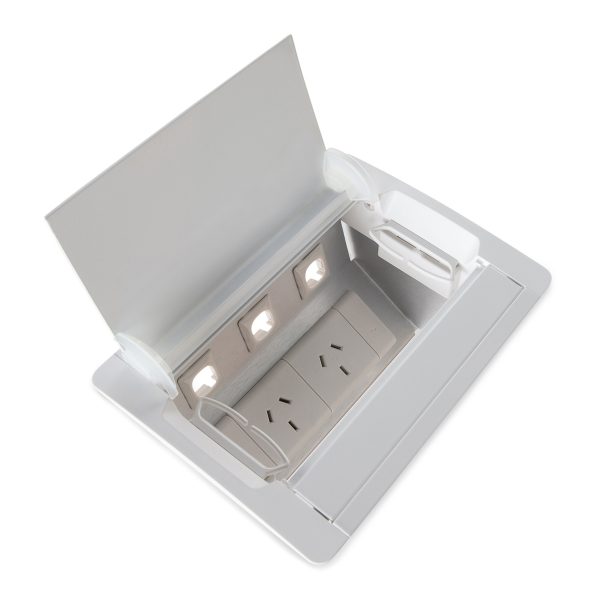Boardroom Table Power Box 2 GPO and 3 Data 