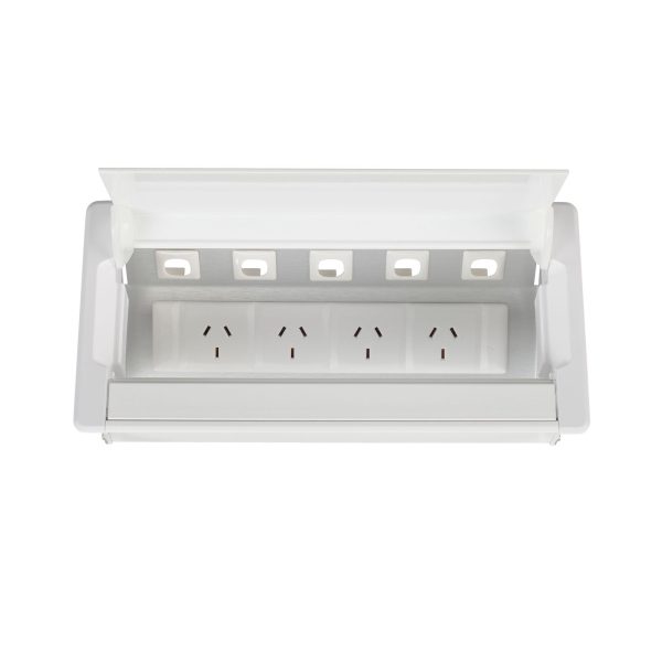 Boardroom Table Power and Data / AV Box - Installed Boardroom Table Power and Data / AV Box - Installed