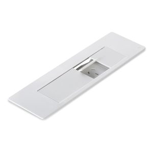 Flip in Desk Power Module 4 GPO - White