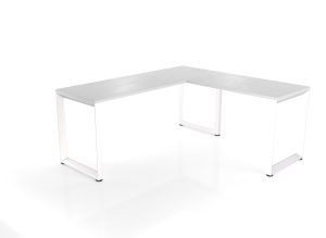 Infinity Anvil Loop Legs Corner L-Shaped Workstation 1500
