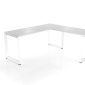 Infinity Anvil Loop Legs Corner L-Shaped Workstation 1500