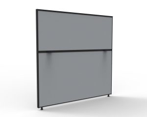 Rapid Office Partition Desk Mounted Screen - 1200H