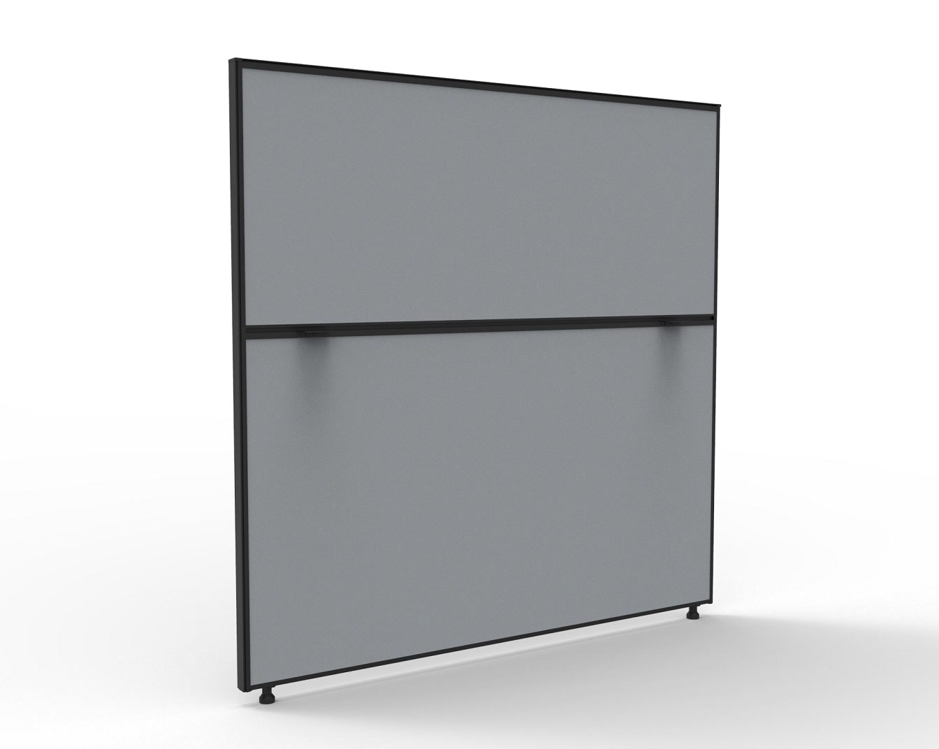 Rapid Office Partition Desk Mounted Screen - 1200H