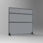 Freestanding Rapid Office Screen - 1500H