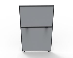 Rapid Office Partition Desk Mounted Screen - 1200H
