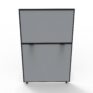 Rapid Office Partition Desk Mounted Screen - 1200H