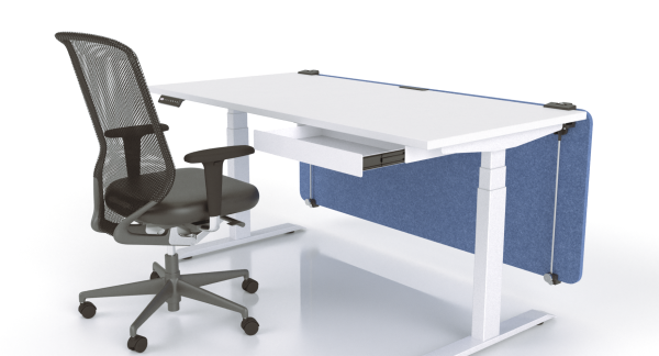 Metal Single Drawer Unit - WHITE Metal Single Drawer Unit - WHITE